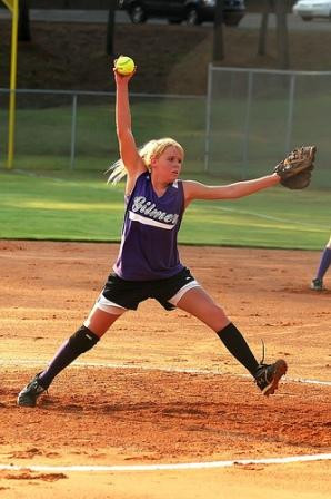 The windmill motion allows the softball pitcher to leverage the full ...