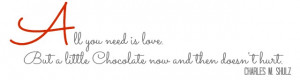 chocolate quote