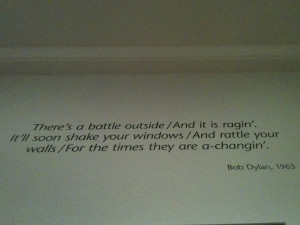The photos of quotes were taken at the National Gallery of Art.