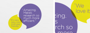 ... google+ the summon campaign uses large quotes as testimonials for an