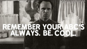 Boyd Crowder. Always. Be. Cool.