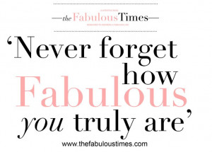 You are fabulous #bbfo