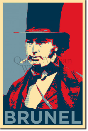 Isambard Kingdom Brunel Original Art Print - 12x8 Inch Photo Poster ...