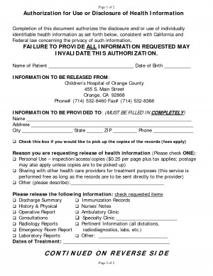 hospital discharge papers printable pdf