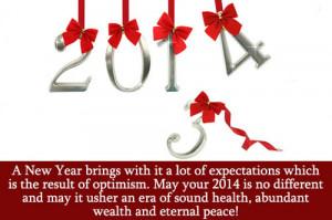 New year brings with it a lot of expectations which is the result of ...