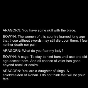 Eowyn Quotes. QuotesGram
