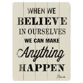 Anything can happen . . .