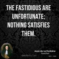 Fastidious Quotes