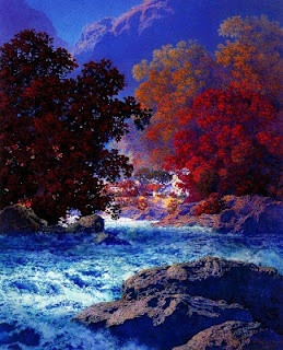 Beautiful View Spaces Nature, Maxfield Parrish, Maxfieldparrish ...