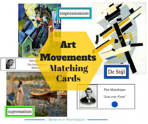 Art Movements Cards