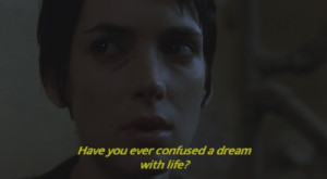 dream, film, girl interrupted, life, movie, quote, text, typography ...