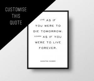 Custom Quote Poster, Vintage Style, Minimalist Poster, Custom poster ...