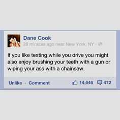this is why i love dane cook more funny dane cook internet site quotes ...