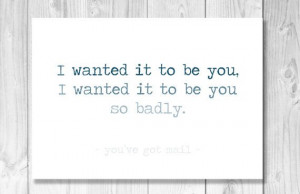 You've Got Mail Typography Quote Poster by Shaileyann on Etsy, $12.00