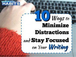 writing tip distractions