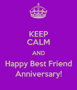 happy anniversary best friend