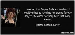 Dark Corpse Bride Quotes