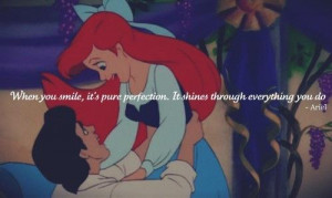 ariel, disney, love, perfection, shine, smile