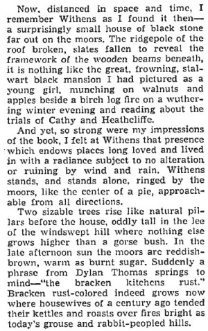 ... famous quotes in wuthering heights, including all important speeches