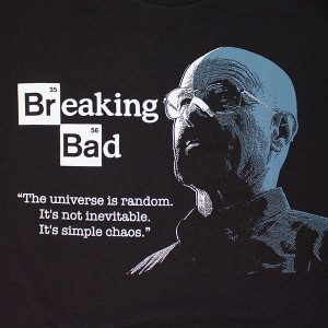 Breaking Bad Universe Quote Tee Black