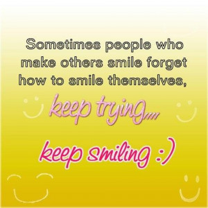 Smile and Be Happy Quotes