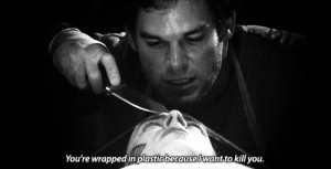 ... funniest, goriest and serial killing thrilling Dexter moments, in GIFs