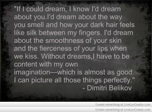 Vampire Academy Quotes | Dimitri Belikov