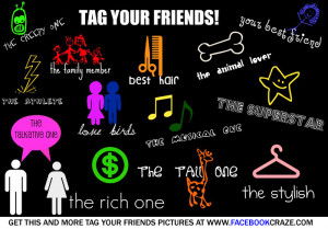 Cool Neon Colour Tag Your Friends Pic For Facebook Friends