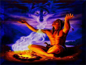 Sioux Indian Prayer Ritual - Image