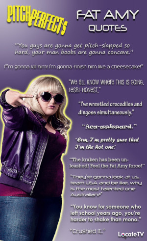 Pitch Perfect's Fat Amy Quotes