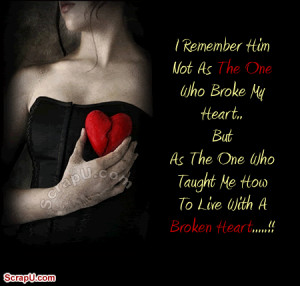 remember him not as the one who broke