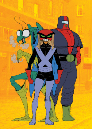 ... Swim Space Ghost Zorak the brak show brak tradd moore le snoot Moltar