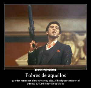 Tony Montana Scarface Pacino Fashion