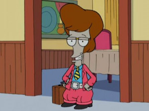 Roger from american dad has an