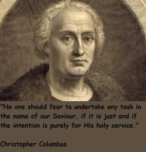 Christopher columbus famous quotes 4