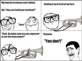 Trombones Band Marching Memes Funny