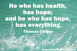 Who Has Health Hope...