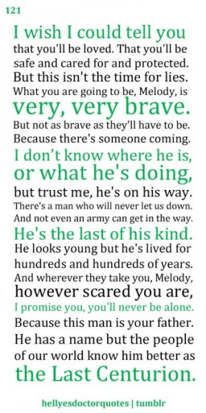 Hell Yes Doctor Who Quotes - 06x07: A Good Man Goes to War