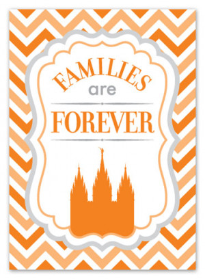 LDS Primary Families Are Forever