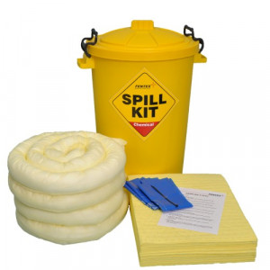 ... out the form below to request a quote for: 80 Litre Chemical Spill Kit