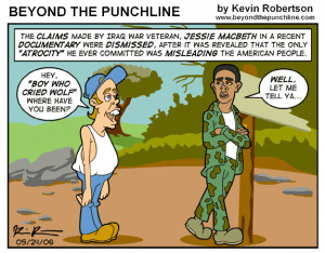 Today's Cartoon: Iraq War Veteran Jesse Macbeth's False Claims ...