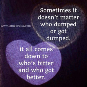 Relationship break-up quote via www.IamPoopsie.com