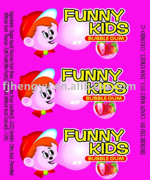 funny bubble gum