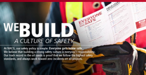 Construction Safety Quotes We build a culture of safety