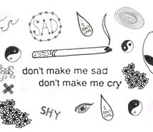 High Alien Tumblr Drawing