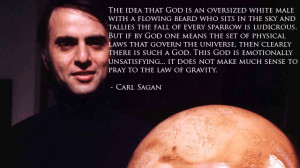 carl sagan quotes on god handsome white male governing universe law