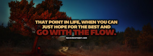 Go With The Flow Quote Picture