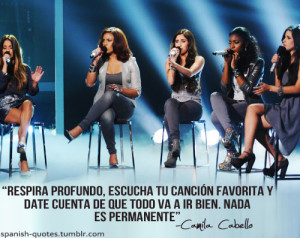 ... image include: 5h, fifth harmony, frases, quotes and camila cabello