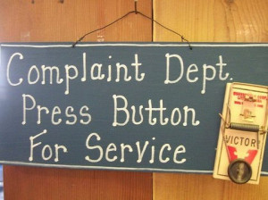 complaint department :)