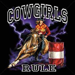 Cowgirls Rule Barrel Racing: Fair Game Occupations Cowboy/Rodeo ...